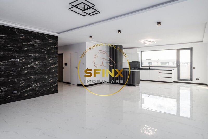 Penthouse premium cu terasa panoramica, 243 mp, bloc nou, 2 locuri de parcare