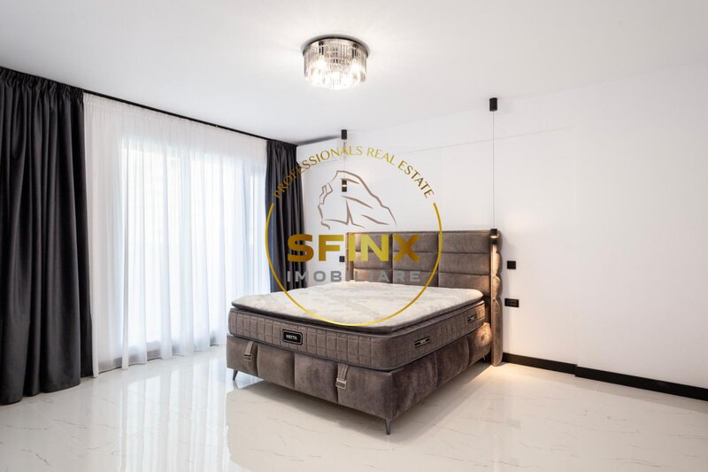 Penthouse premium cu terasa panoramica, 243 mp, bloc nou, 2 locuri de parcare