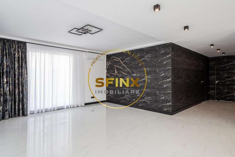 Penthouse premium cu terasa panoramica, 243 mp, bloc nou, 2 locuri de parcare