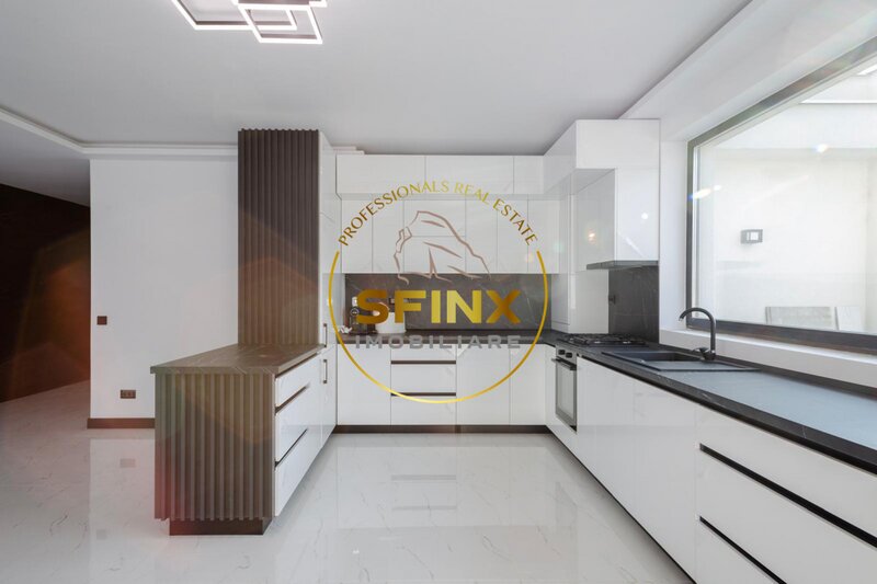 Penthouse premium cu terasa panoramica, 243 mp, bloc nou, 2 locuri de parcare