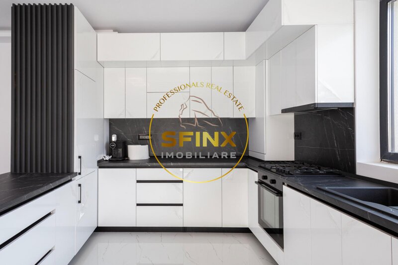 Penthouse premium cu terasa panoramica, 243 mp, bloc nou, 2 locuri de parcare